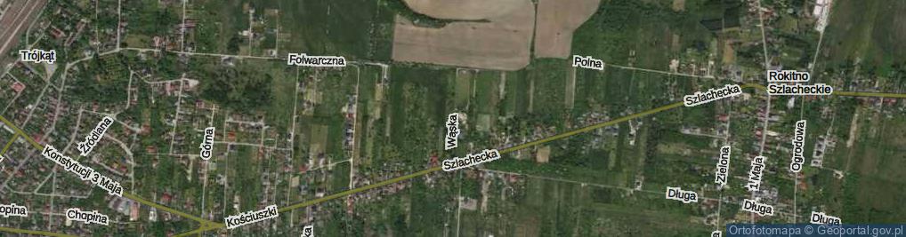 Zdjęcie satelitarne Wąska ul.